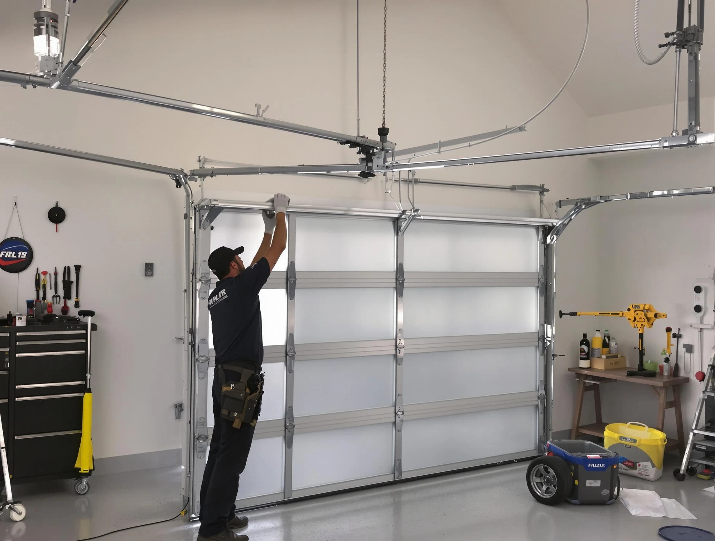 South Ogden Garage Door Repair certified team performing precision garage door installation in South Ogden