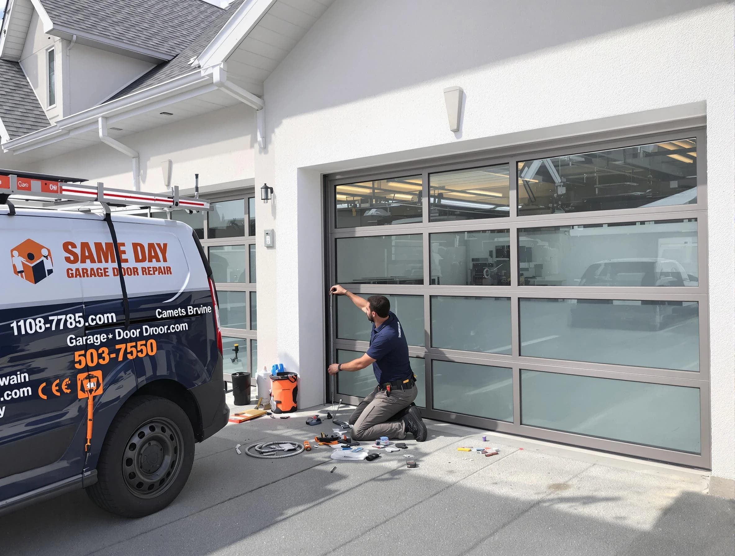 Same-day garage door repair service by South Ogden Garage Door Repair in South Ogden