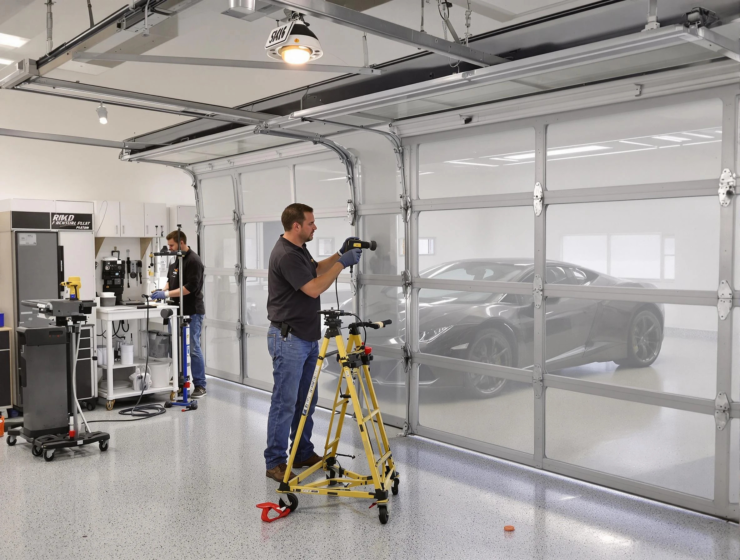 Garage Door Dents Repair in South Ogden