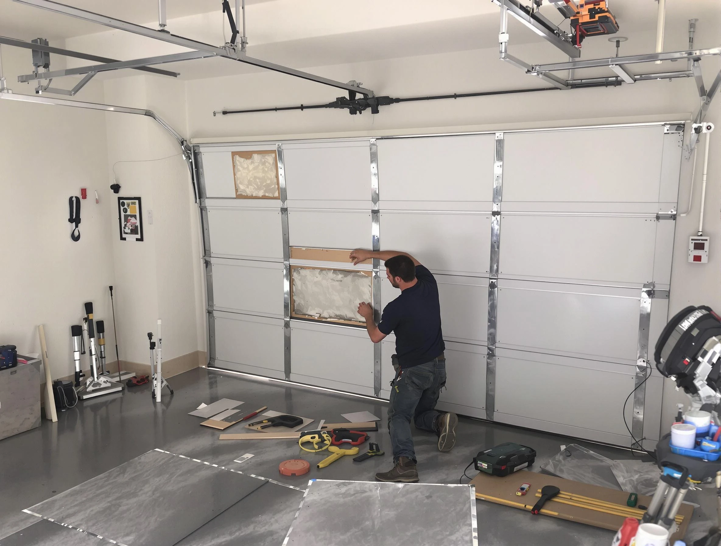 Garage Door Panel Repair in South Ogden