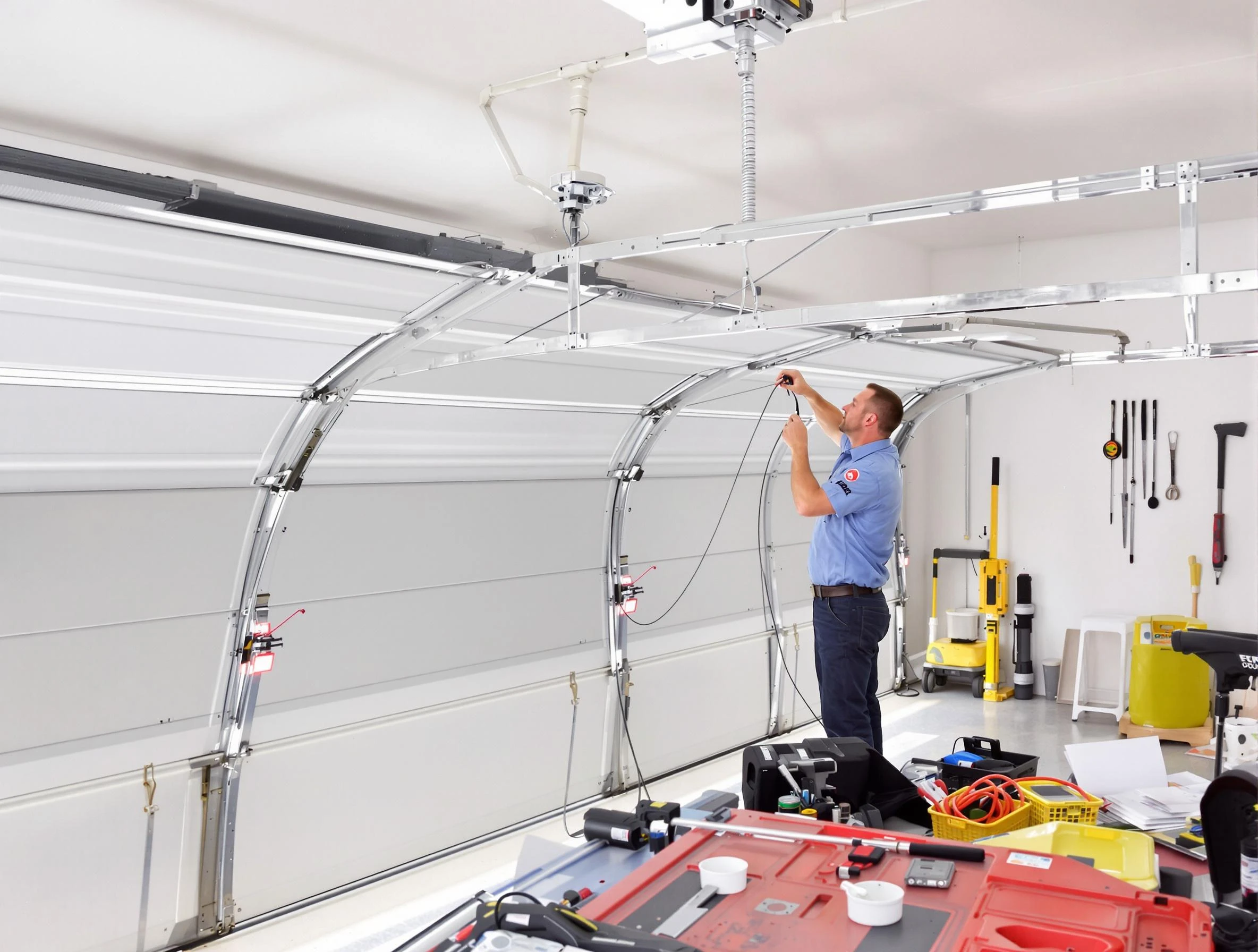 Garage door cable repair service by South Ogden Garage Door Repair in South Ogden