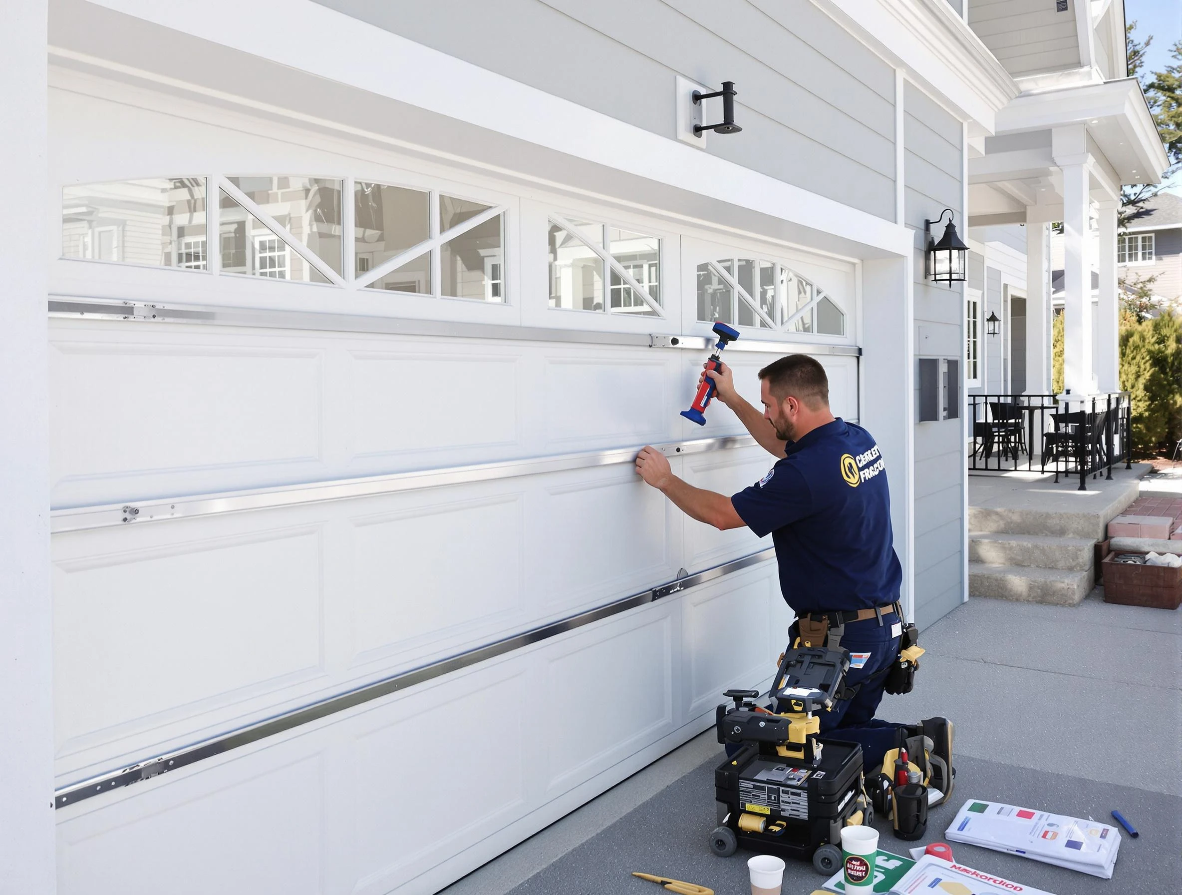 Professional garage door installation by South Ogden Garage Door Repair in South Ogden