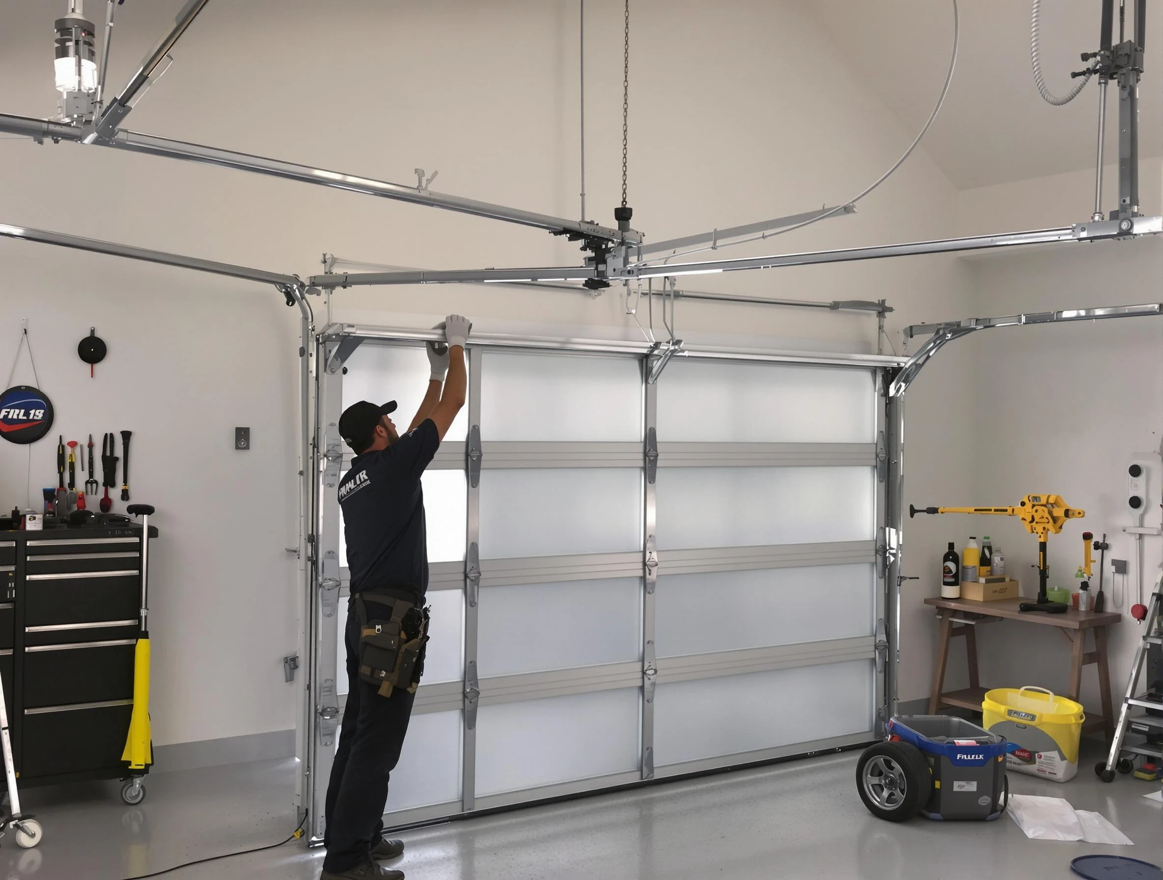 South Ogden Garage Door Repair certified team performing precision garage door installation in South Ogden