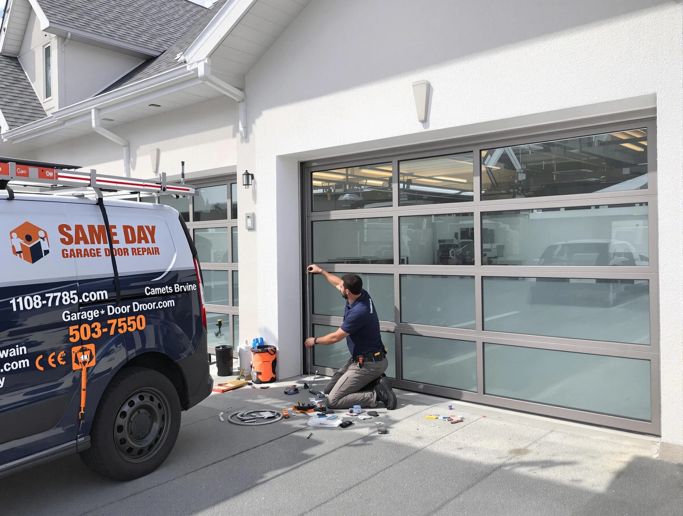 Same-day garage door repair service by South Ogden Garage Door Repair in South Ogden